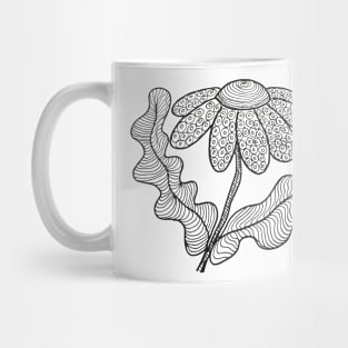 Daisy outline Mug